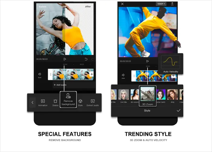 Comes with special features