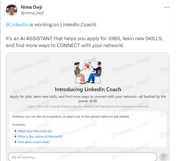Introducing LinkedIn Coach