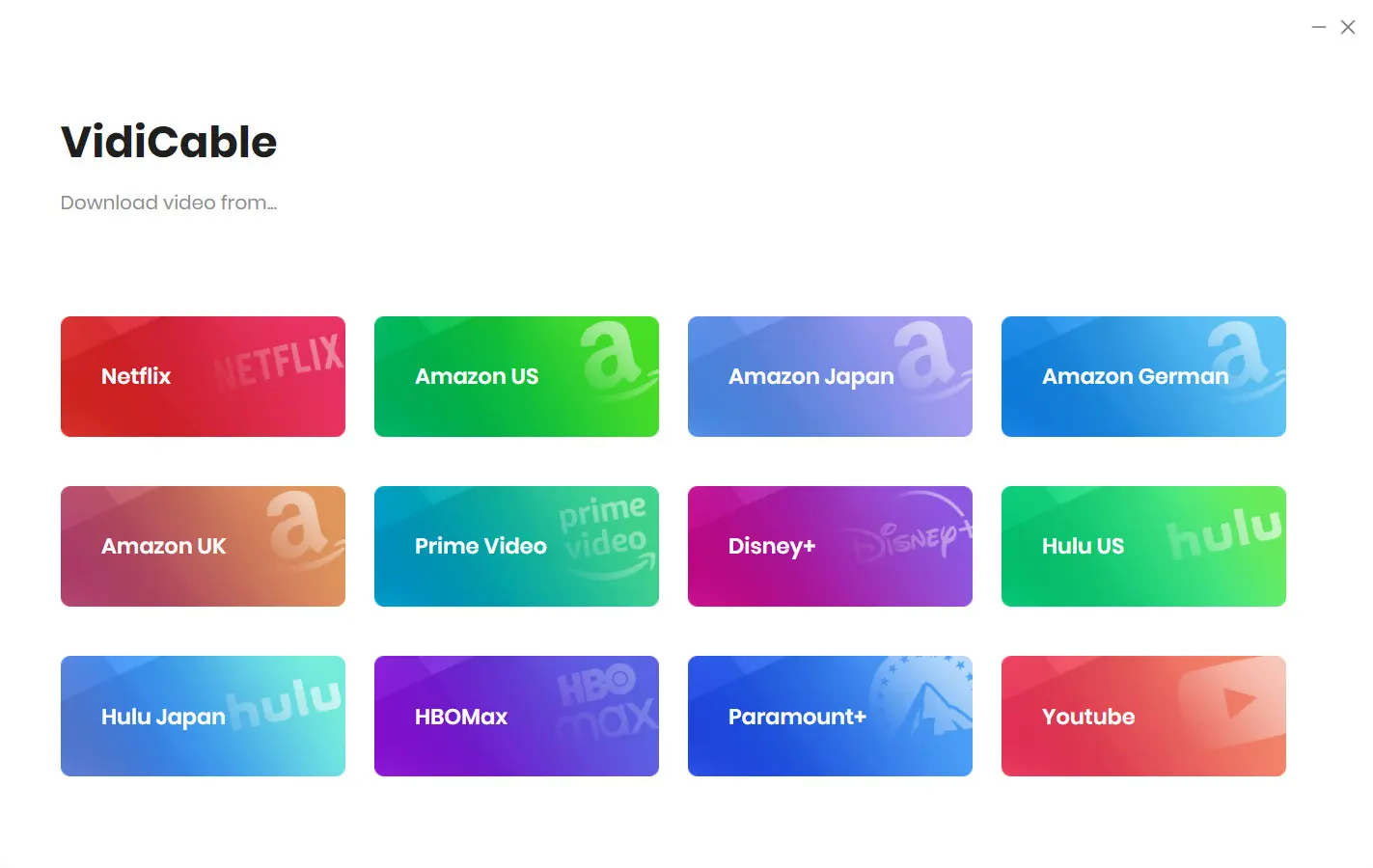  Stream shows from popular sites