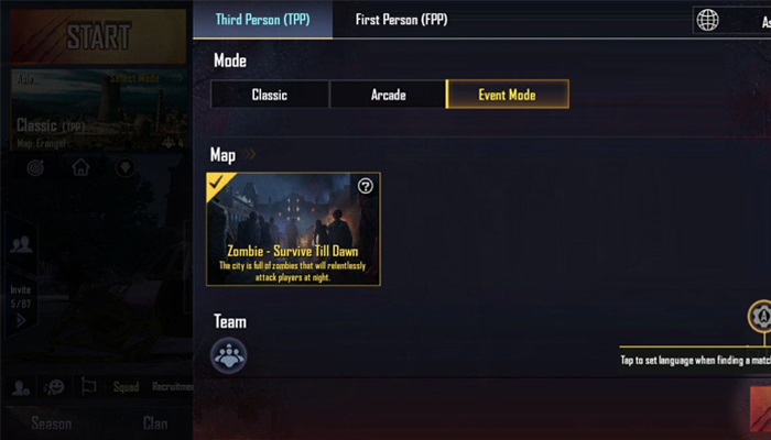 Arcade - Quick Match for Sanhok map