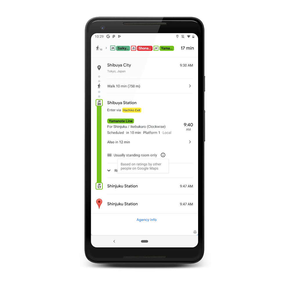 Google maps traffic prediction