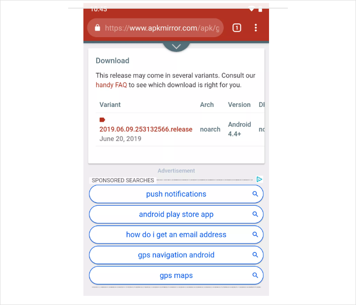  install apps on Android 