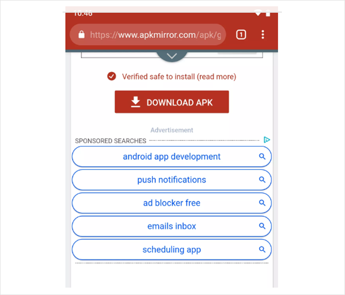 app contains multiple versions