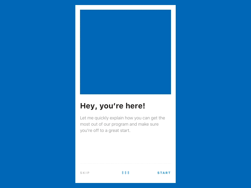 mobile app animation