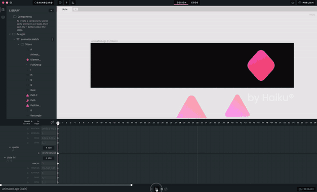 UI animation for mobile app