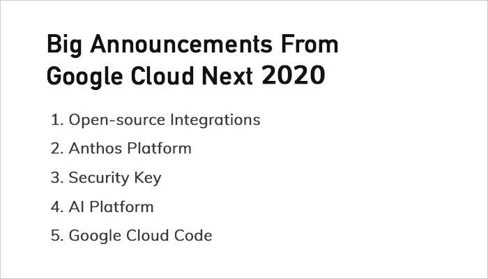 Best Announcements From Google