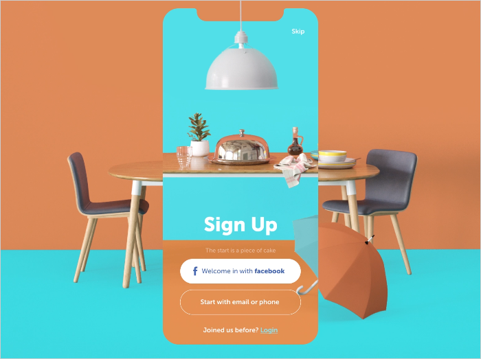 mobile ui design inspiration