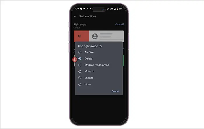 how to delete gmail emails in bulk on android