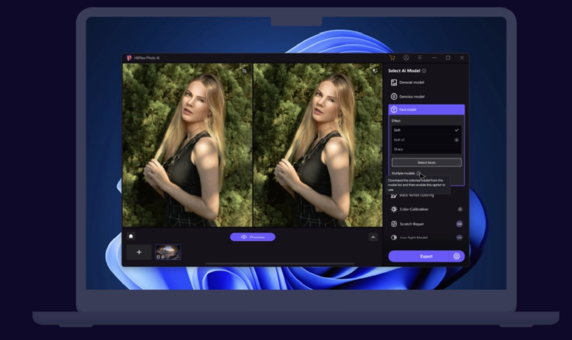 AI photo editing tool