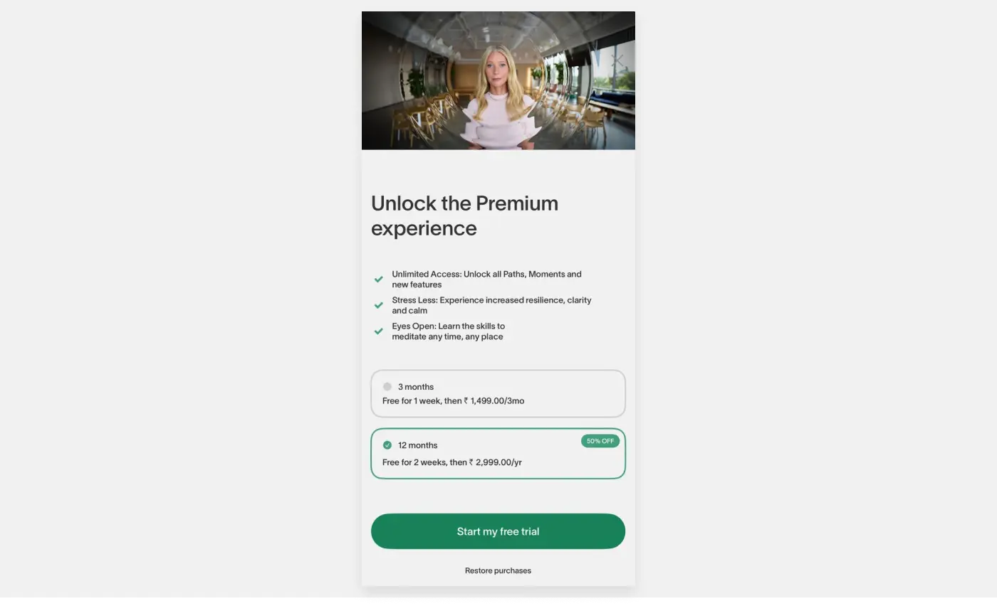 mindfulness meditation app reviews