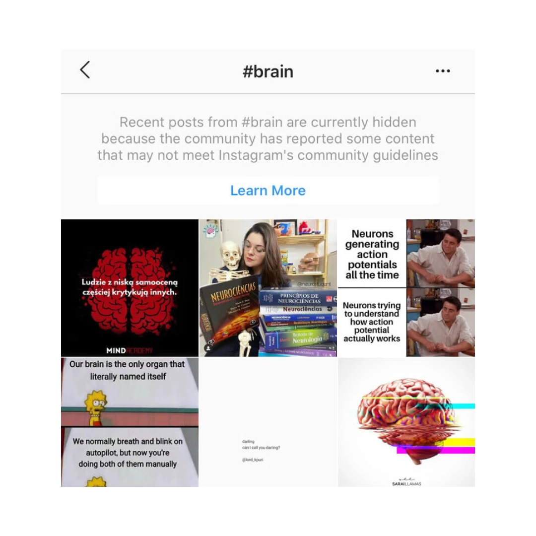 shadowbanned instagram