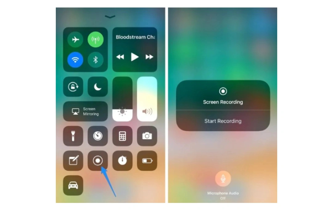 iphone screen record