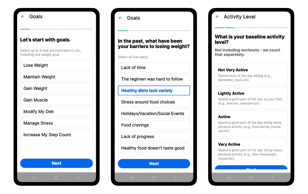 myfitnesspal sleep feature