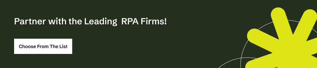 Leading RPA Firms