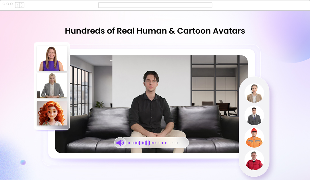 Create Vivid AI Avatars and Voices
