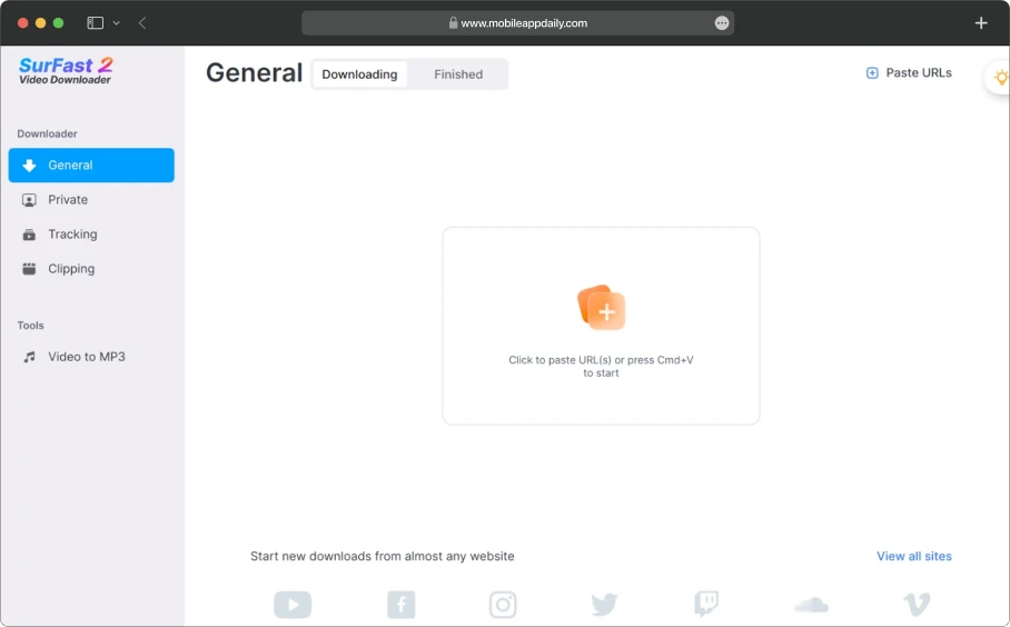 install SurFast Video Downloader
