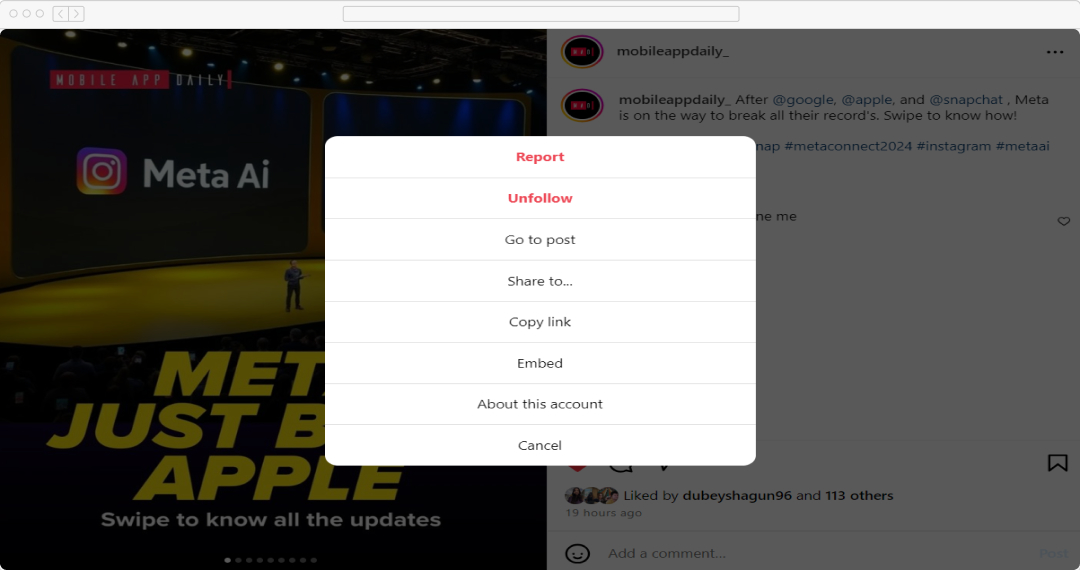 using instasupersave to download videos