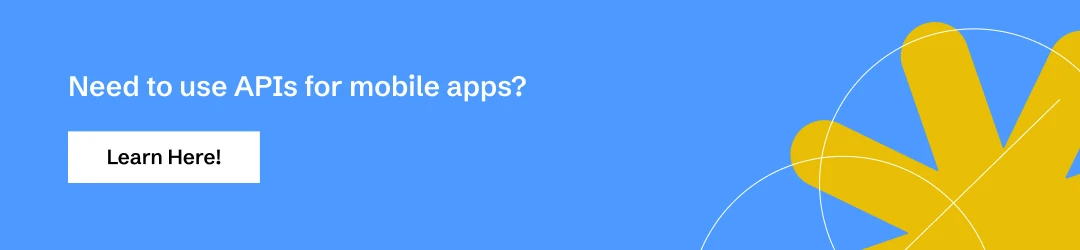 APIs for mobile apps