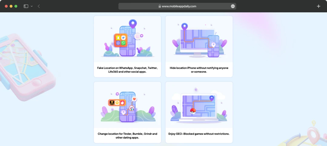 Features of iToolab AnyGo