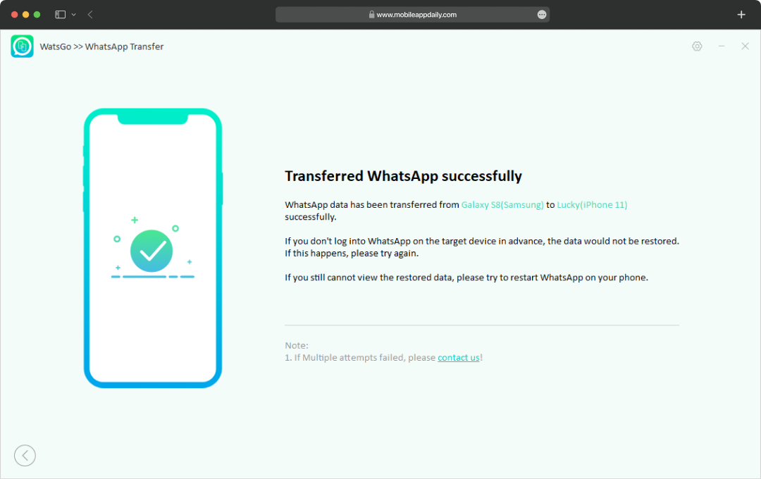 Wait for Transfer Completion