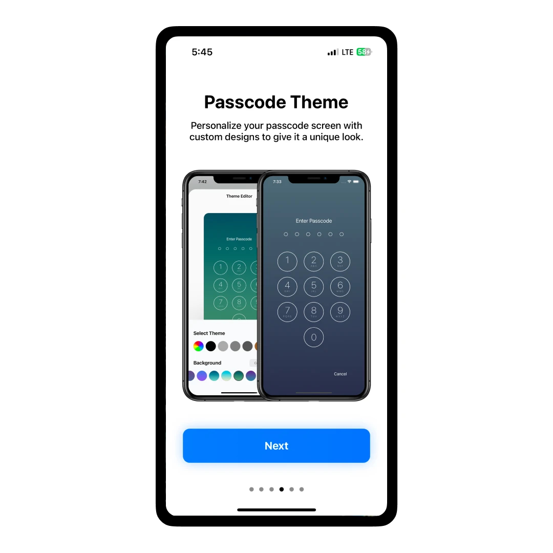 passcode theme