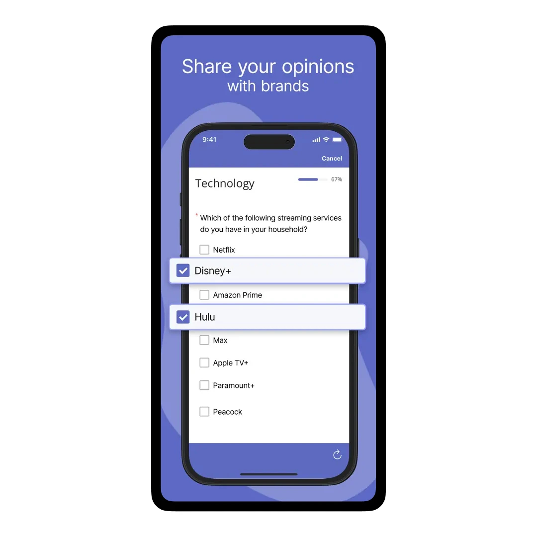 share your opinion with brands