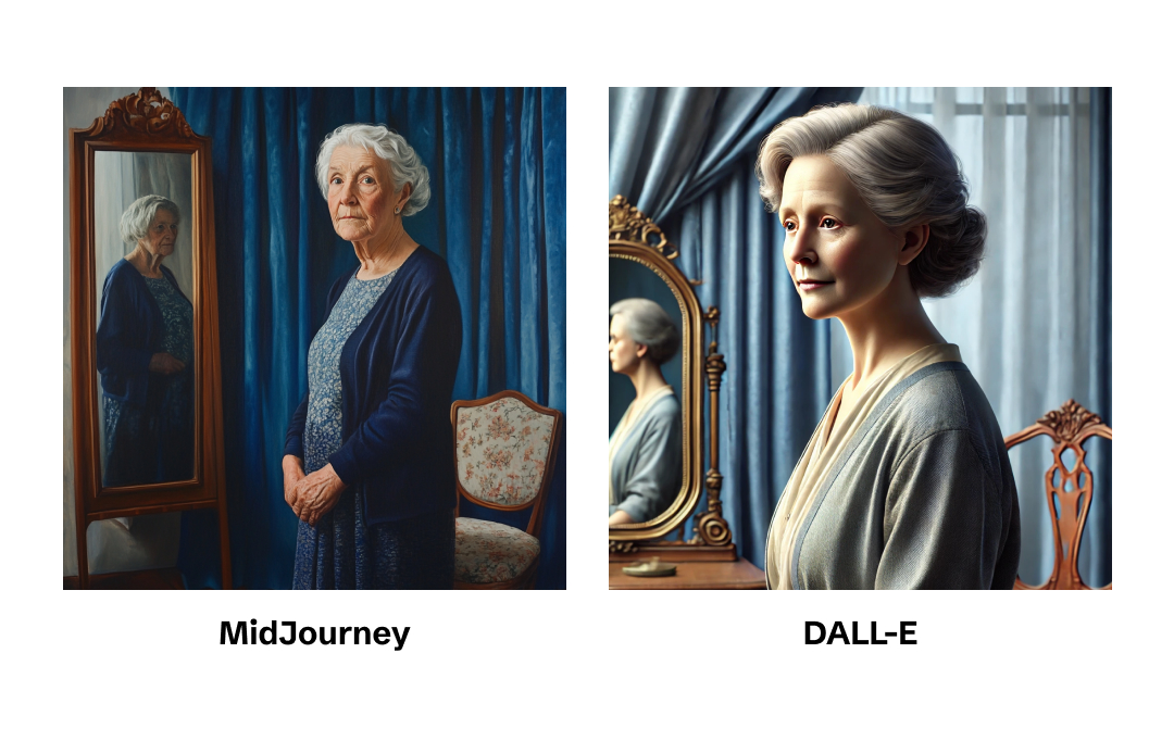 DALL-E vs Midjourney Portrait Comparison