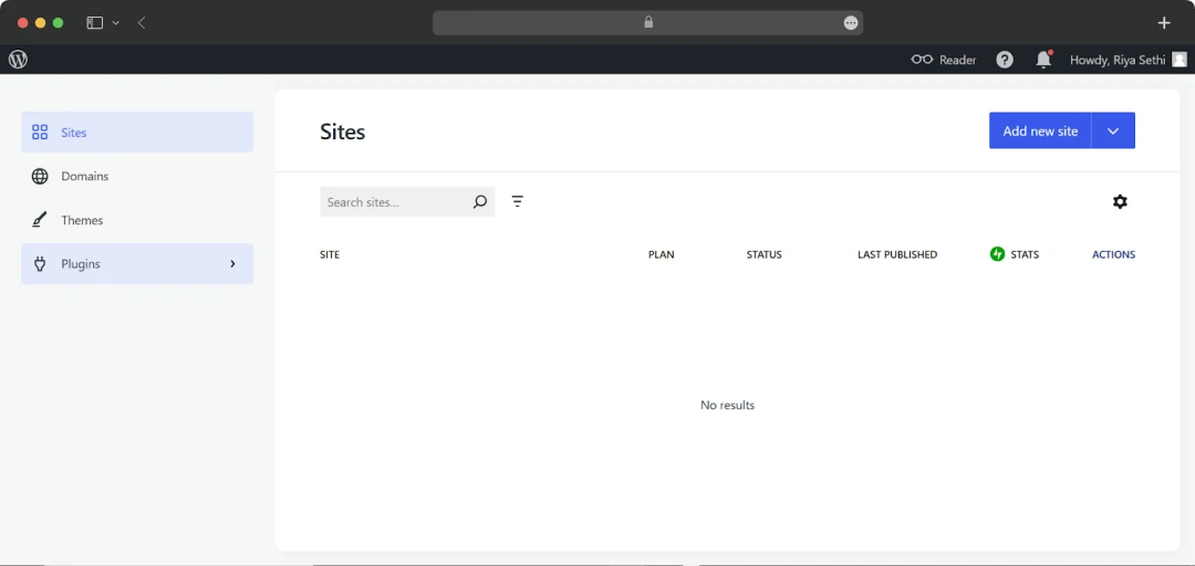 WordPress plugin page