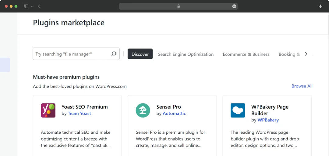 WordPress plugins