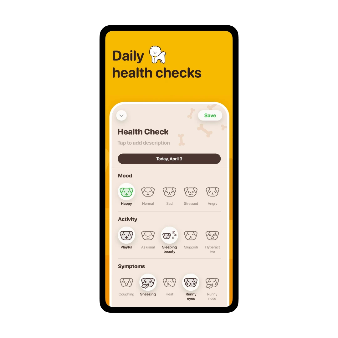 Woofz Dog Health Tracker