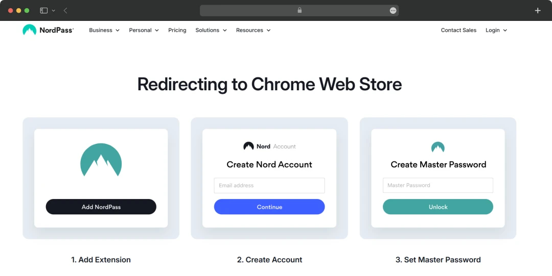 NordPass Account Setup Steps