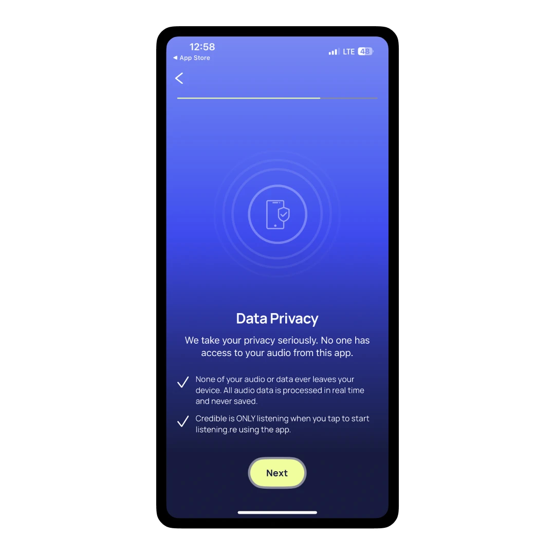 Credible data privacy