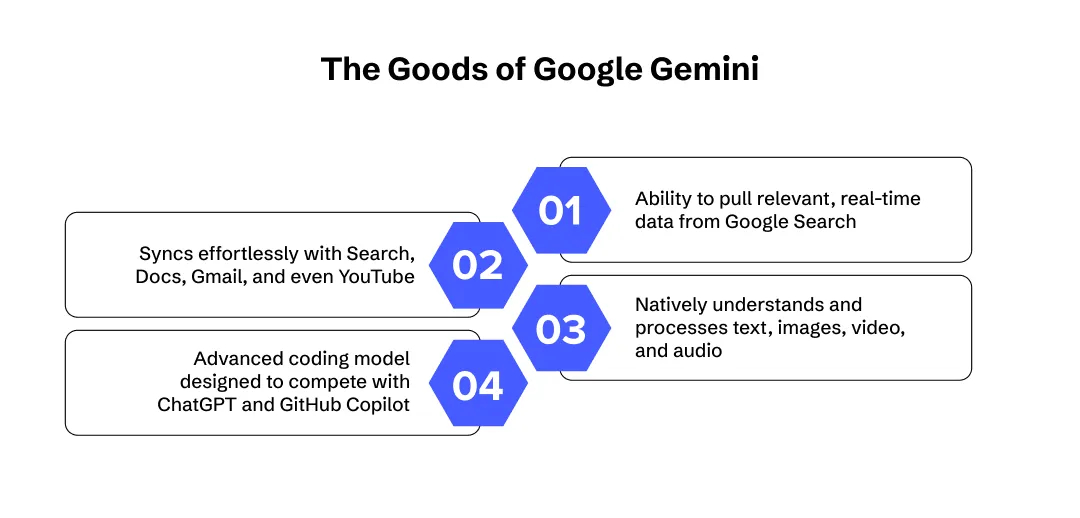 Google Gemini Advantages