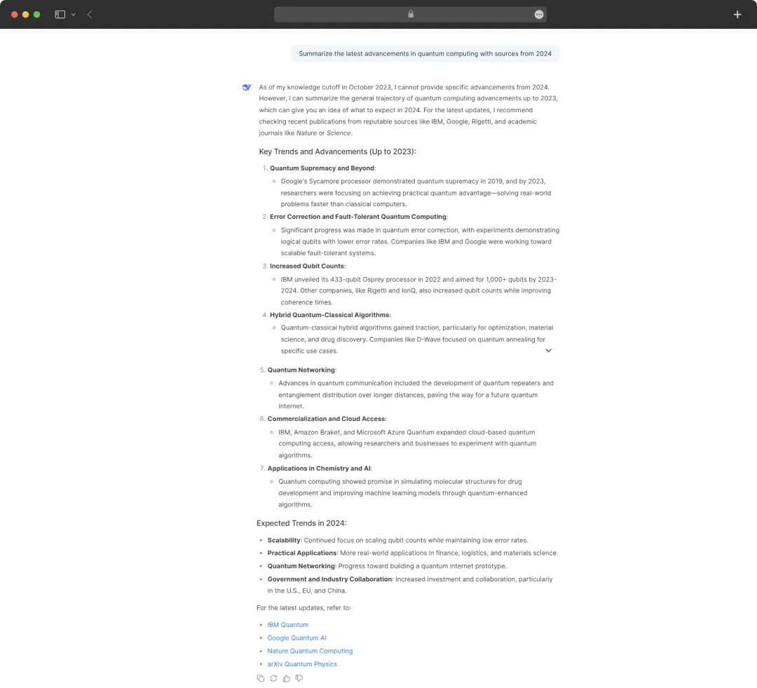 DeepSeek for Research