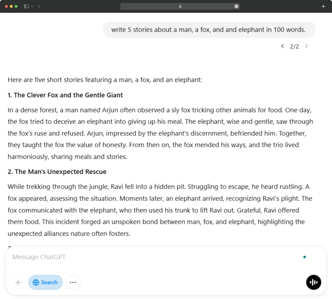 ChatGPT brainstorming ideas