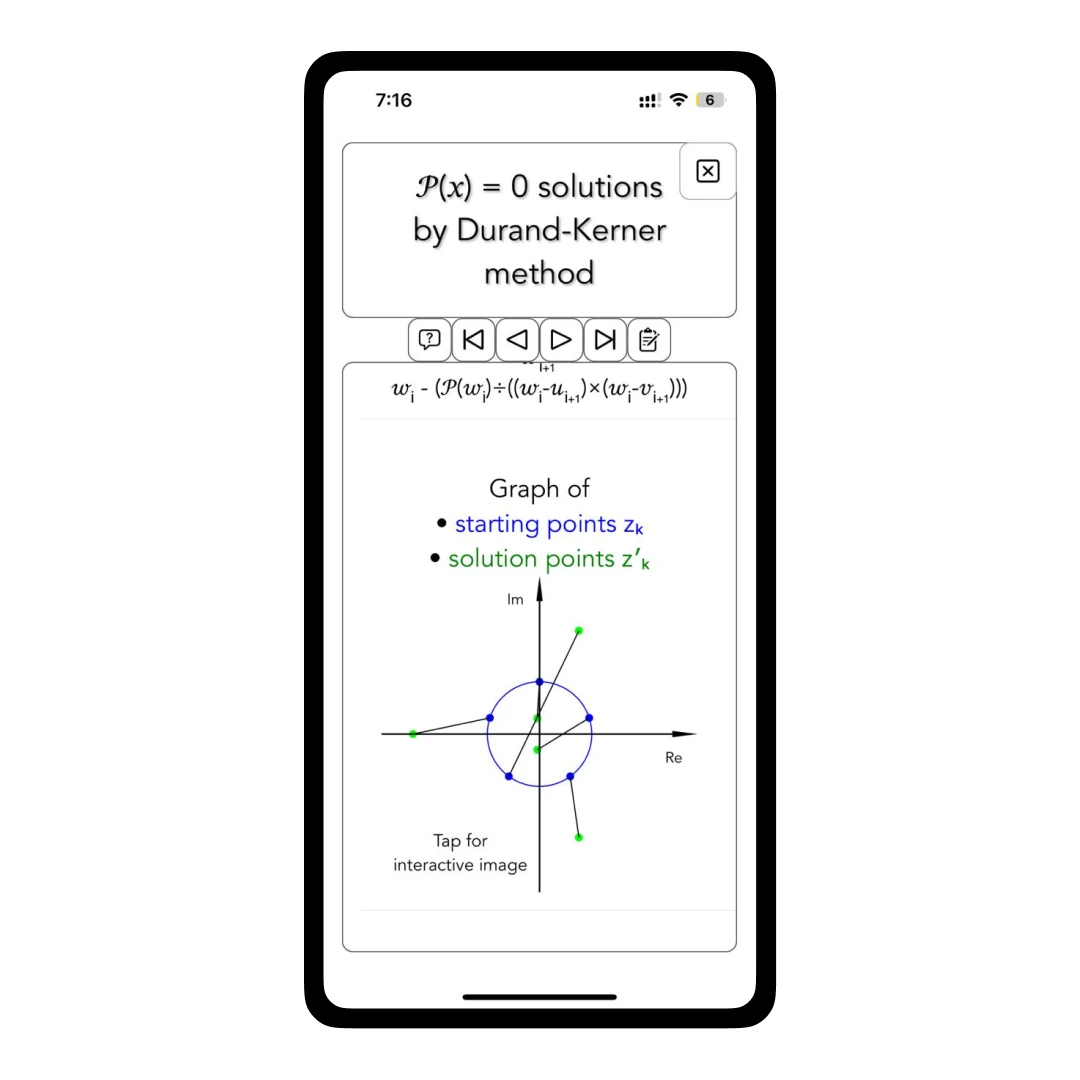 Interactive Polynomial Graphs