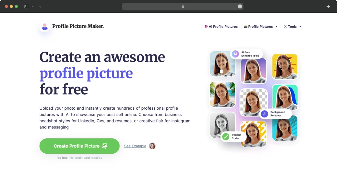 Features of PFPMaker