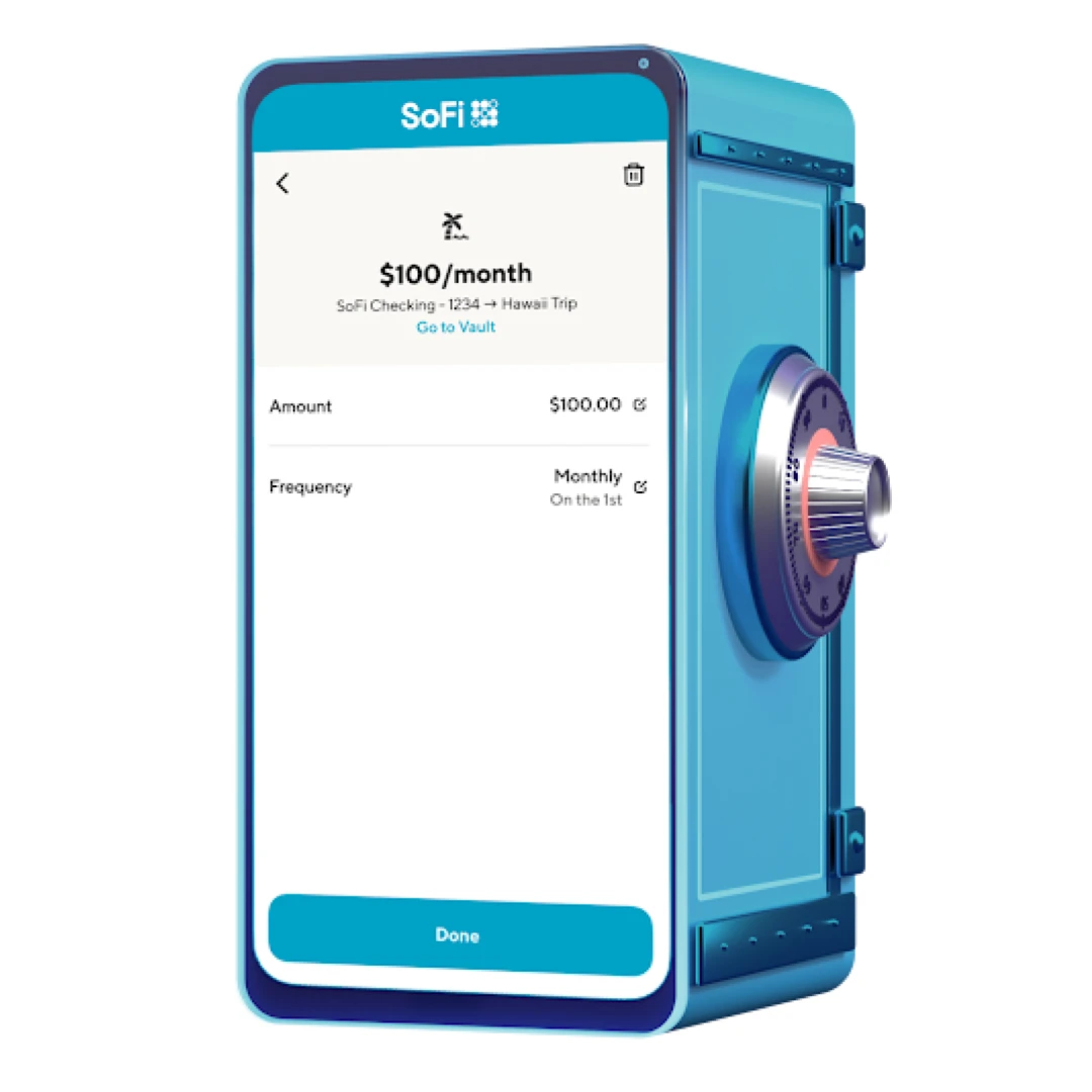 Vaults for Goal-Based Savings in SoFi