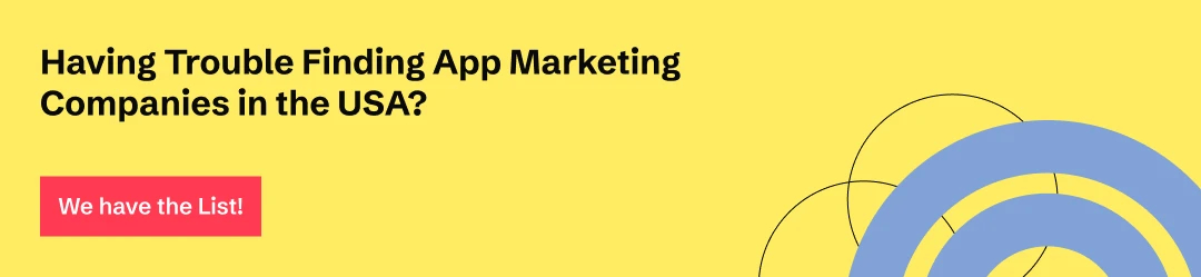 Find app marketing companies in the USA