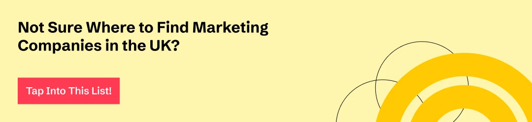 Find marketing companies in the UK