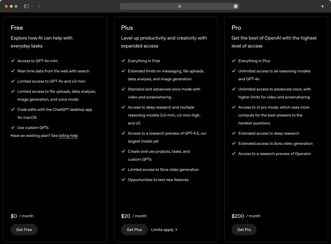 GPT Subscription Costs