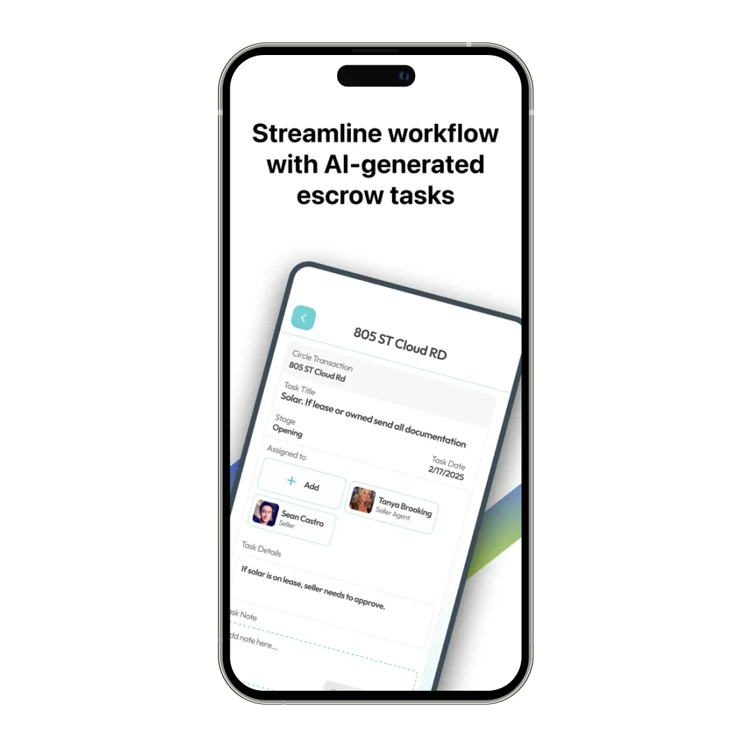 Circle Escrow Real-Time Update
