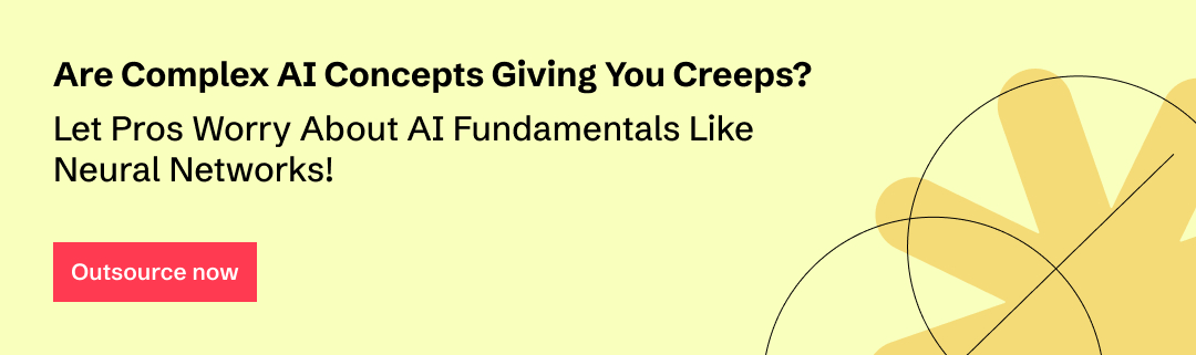 Outsource to AI development firms CTA