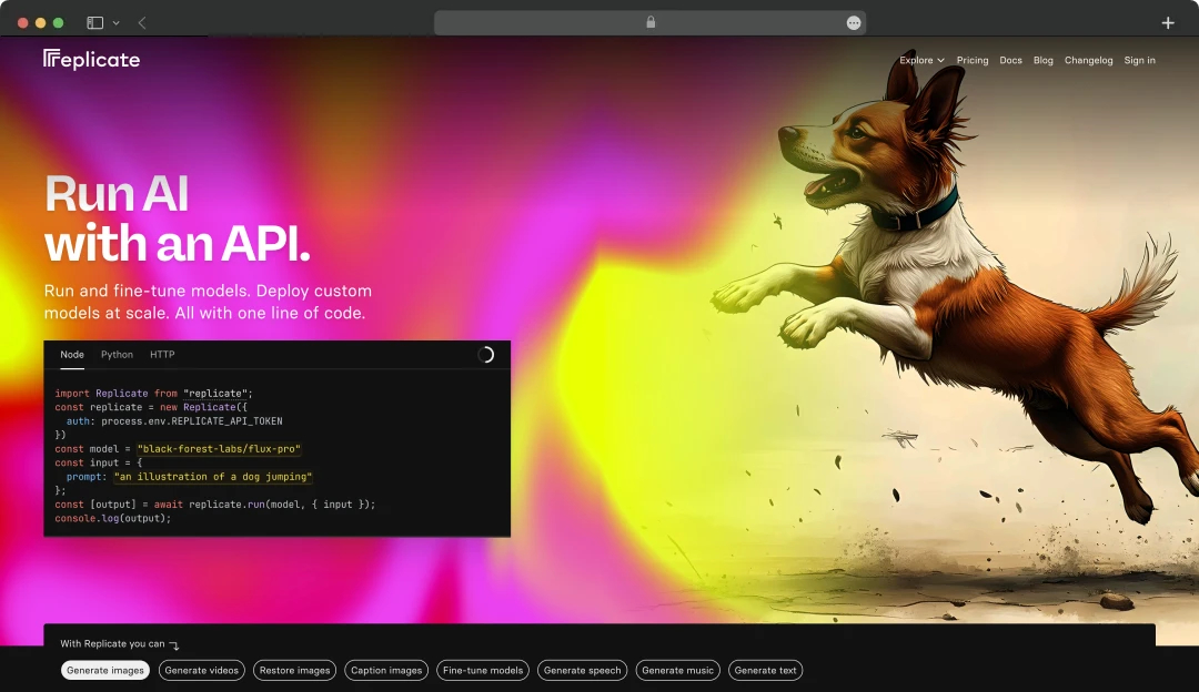 Replicate API