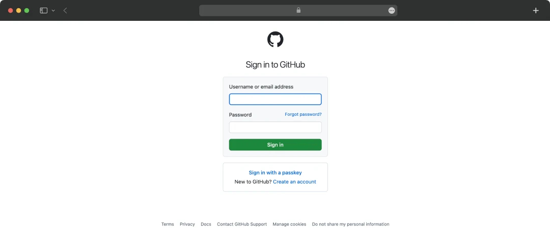 GitHub Copilot interface