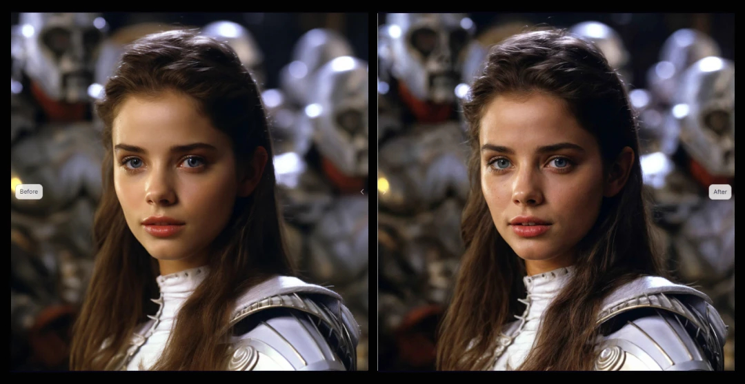 Magnific AI Portrait Upscaling