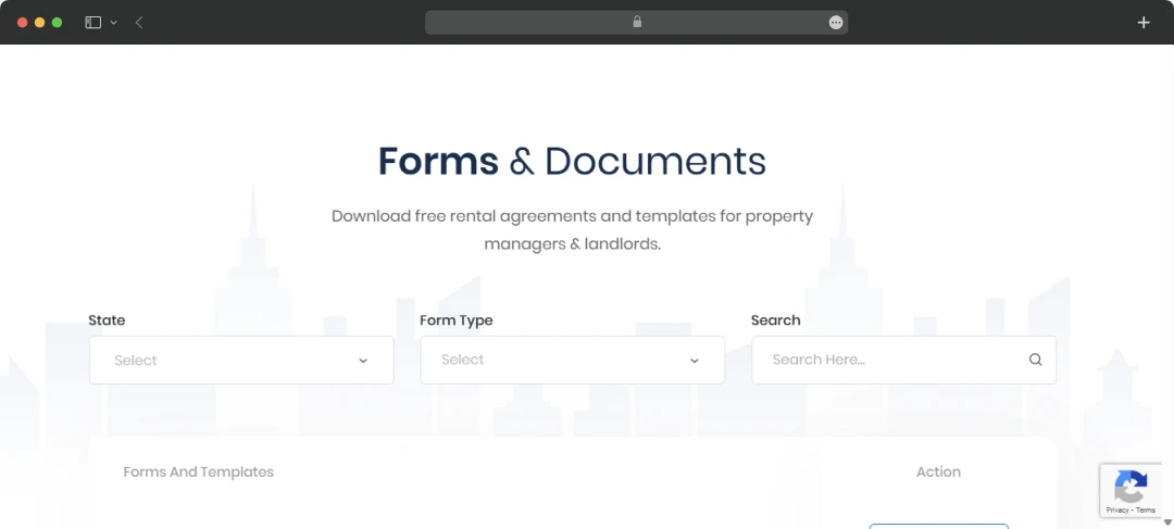 Easily access your document and forms