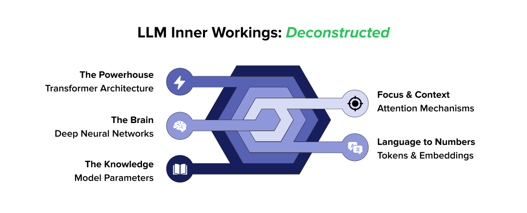Understading the working of large language models