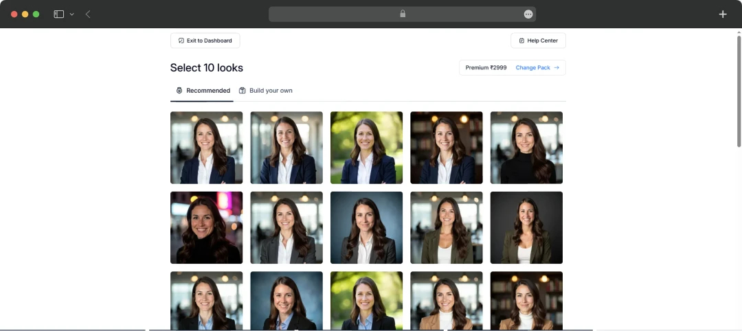 InstaHeadshots style