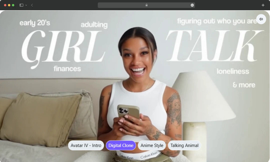 HeyGen digital clone